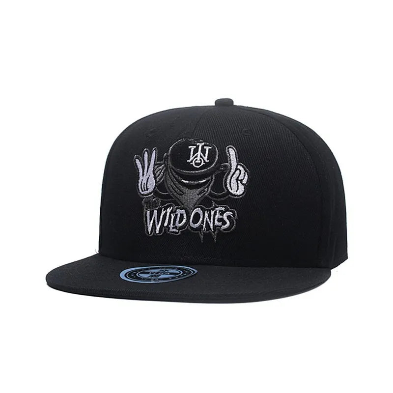Gorra Snapback Bordada Hip Hop Y2K – Gorra de Béisbol Retro Unisex para Mujer y Hombre