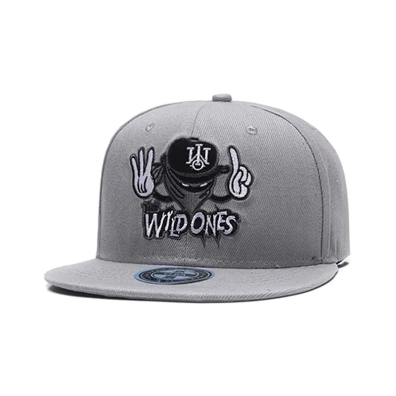 Gorra Snapback Bordada Hip Hop Y2K – Gorra de Béisbol Retro Unisex para Mujer y Hombre