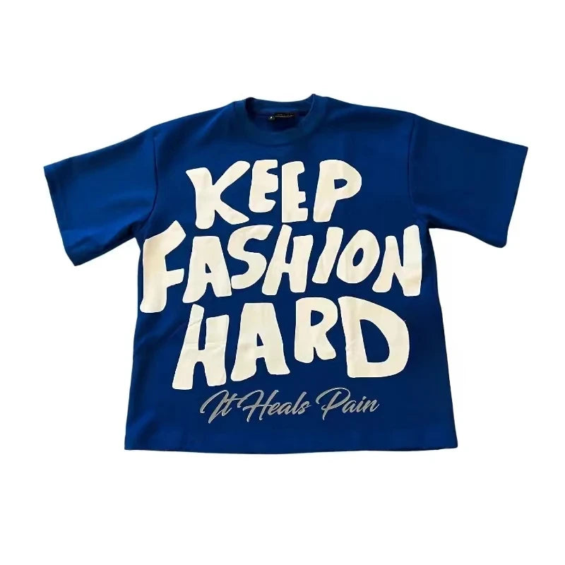 Camiseta extragrande con gráficos Harajuku Y2K – Camiseta de algodón puro para mujer y hombre