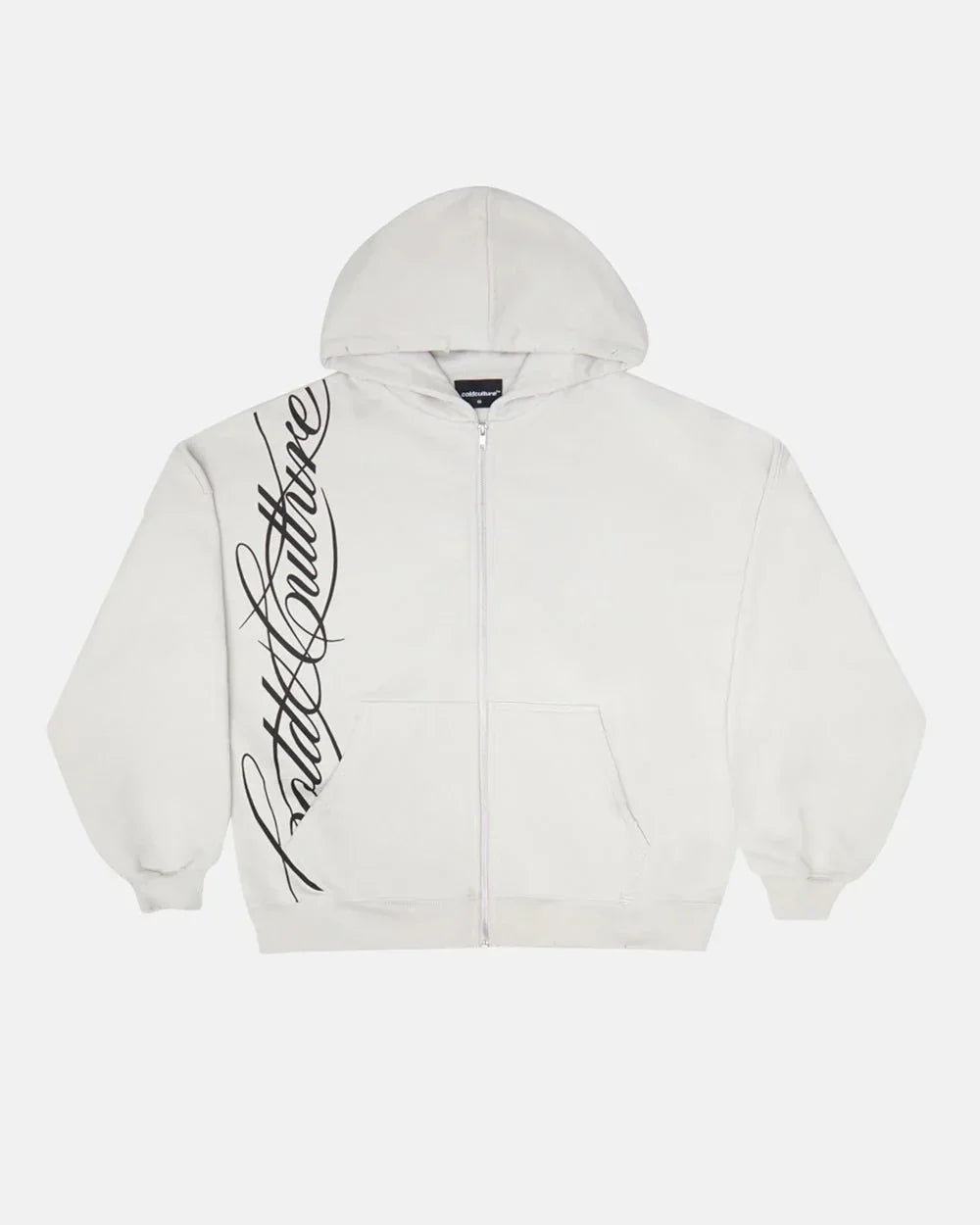 Sudadera con capucha y cremallera extragrande con estampado de letras góticas Y2K – Sudadera Harajuku Punk lavada para mujer y hombre