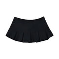 Minifalda Mooyufon de Tela Y2K para Mujer, Cintura Baja, Pliegue Ancho, Gris Claro, Sexy, Vintage, Falda Plisada en A, Skort Informal de Verano