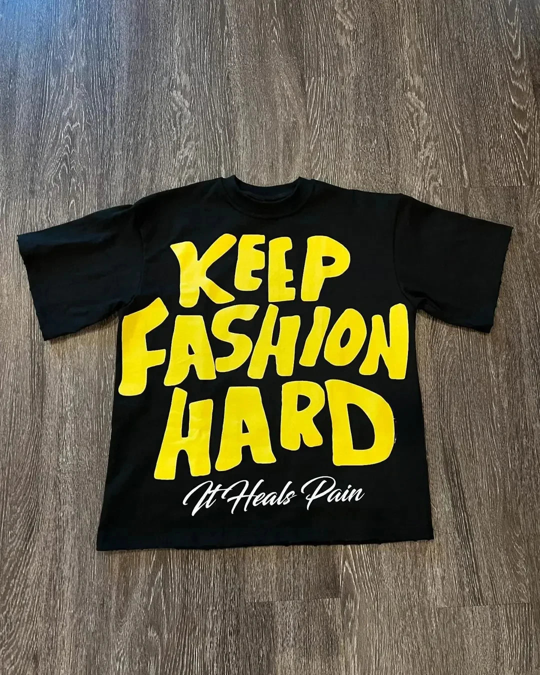 Camiseta extragrande con gráficos Harajuku Y2K – Camiseta de algodón puro para mujer y hombre